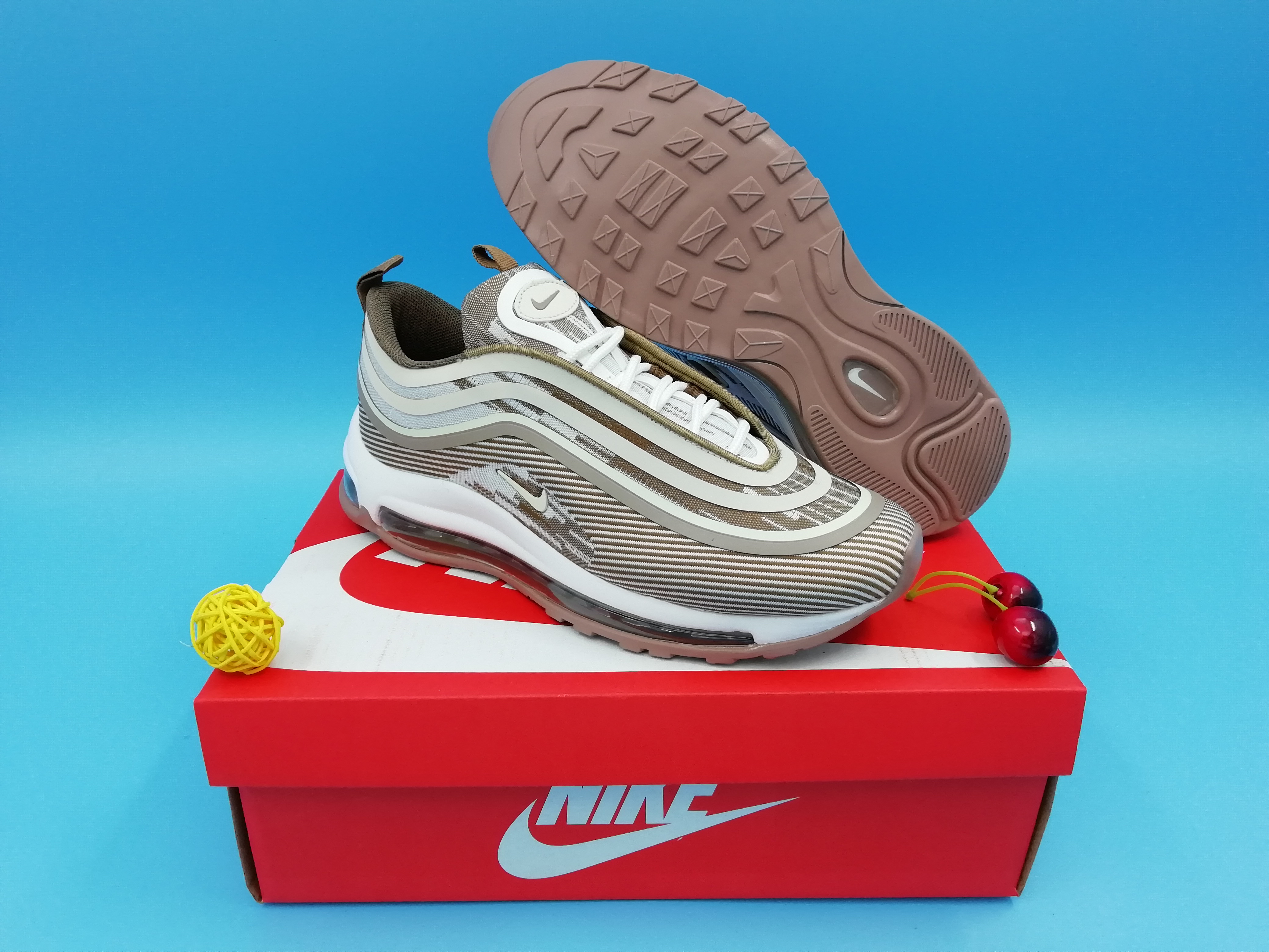 2019 Nike Air Max 97 Grey White Shoes